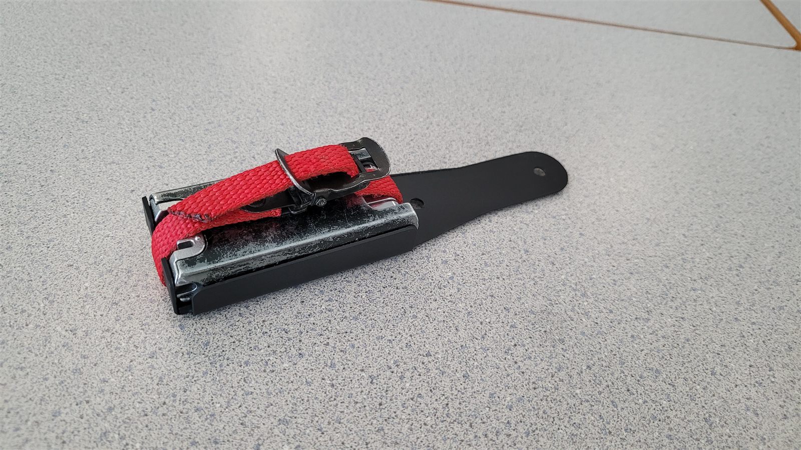 Tool holder with strap